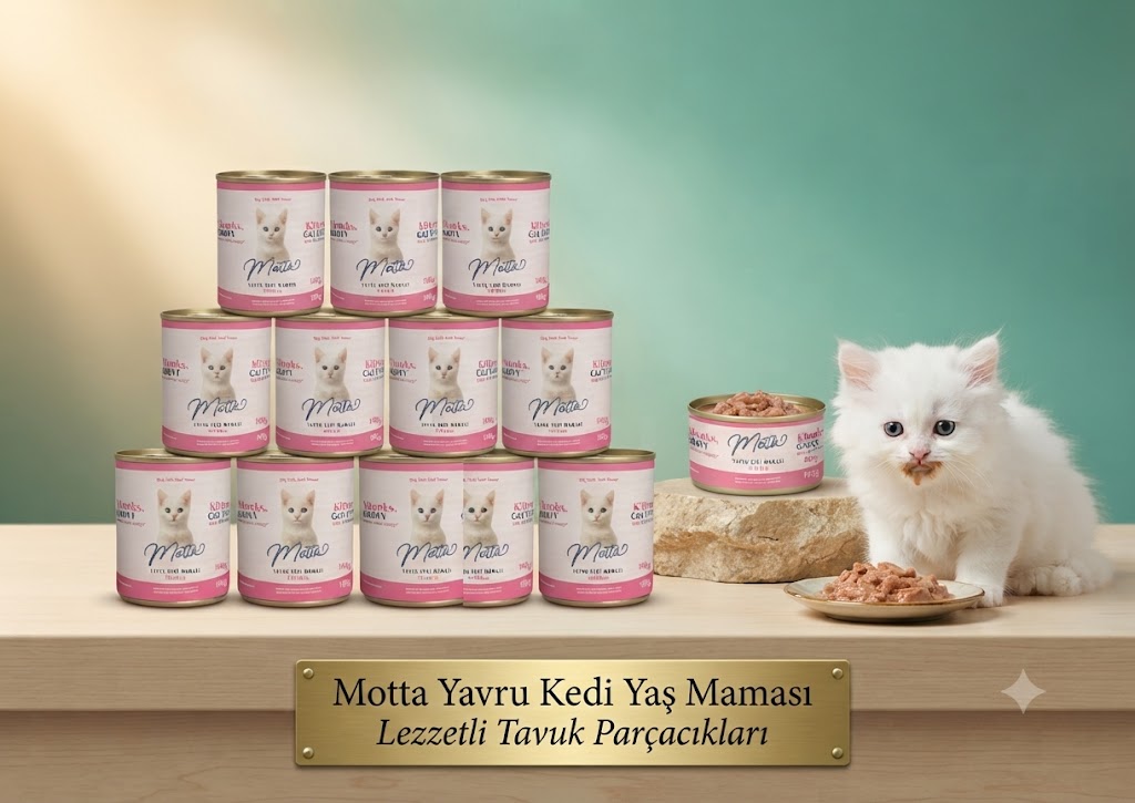 Tavuk Etli Gravy Yavru Kedi Konserve Mama 400 Gr. - 12 Adet